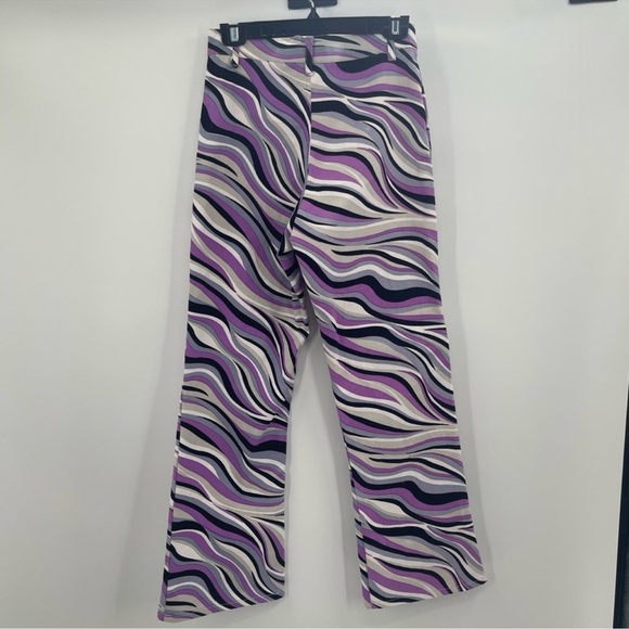 Urban outfitters Motel Rocks Purple Zebra Striped Pants Size Small nwt - Picture 6 of 7
